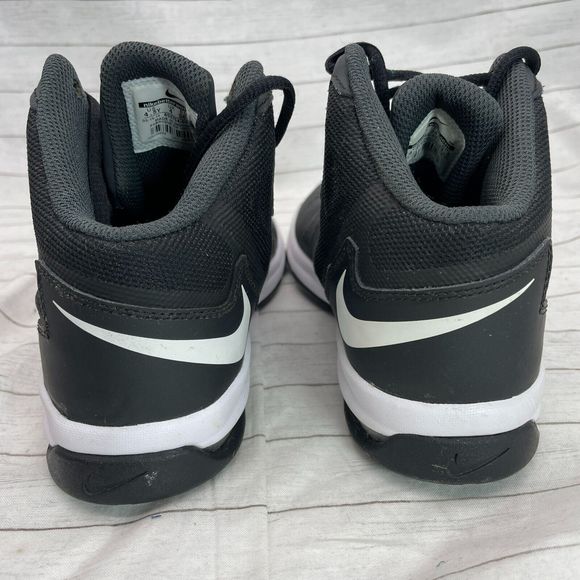 Nike Air Max Stutter Step 2 Size 4.5 Youth Black Basketball Shoes 653754 001 - Picture 9 of 11